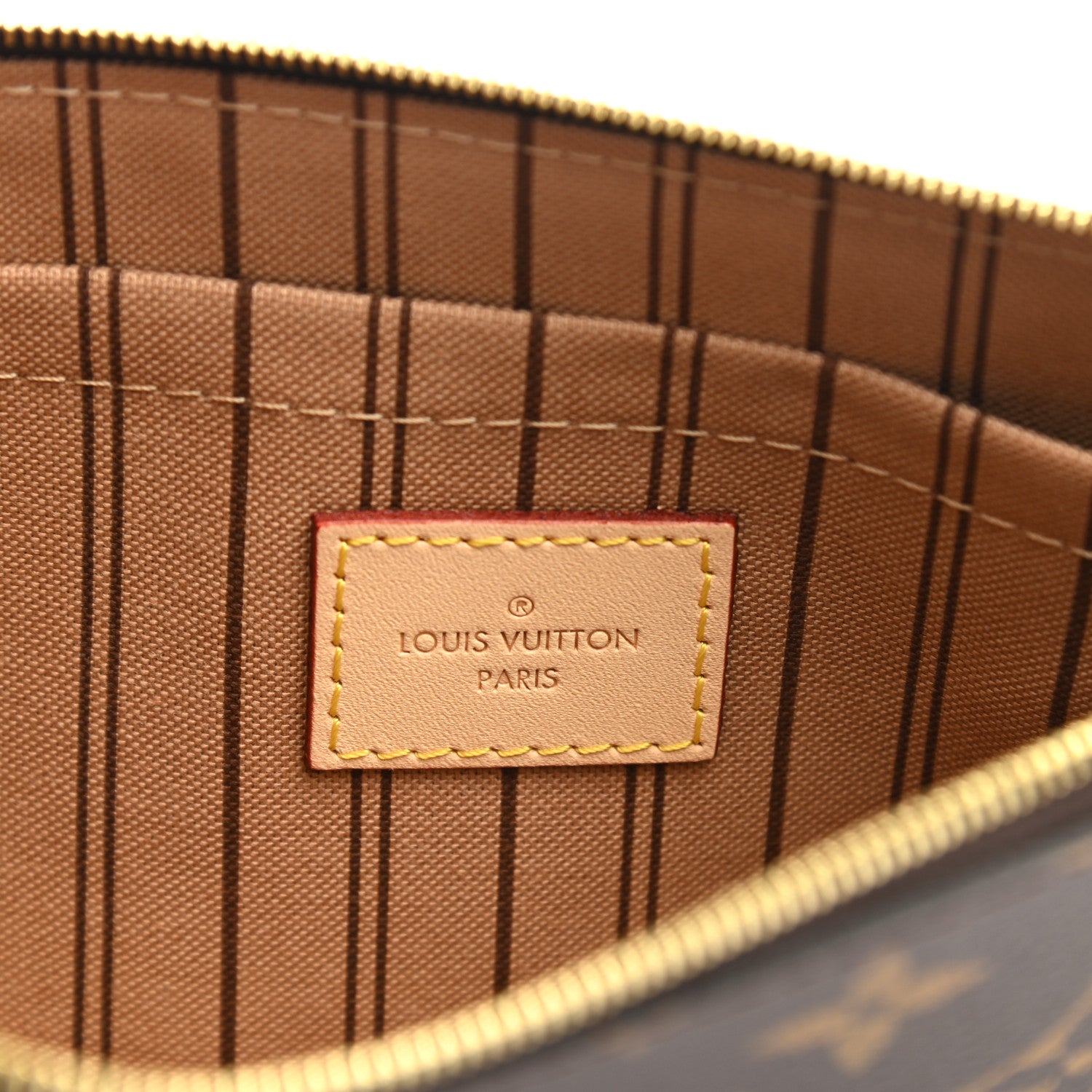 Louis Vuitton Monogram Neverfull MM GM Pochette 6 of 6