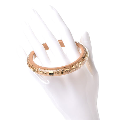 Louis Vuitton Resin Swarovski Medium Inclusion Bracelet PM Beige 2 of 3