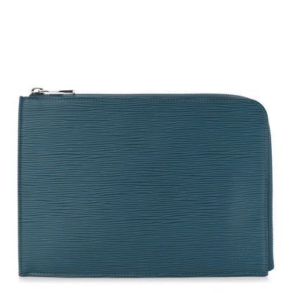 Louis Vuitton Epi Pochette Jour PM Blue Celeste 1 of 8