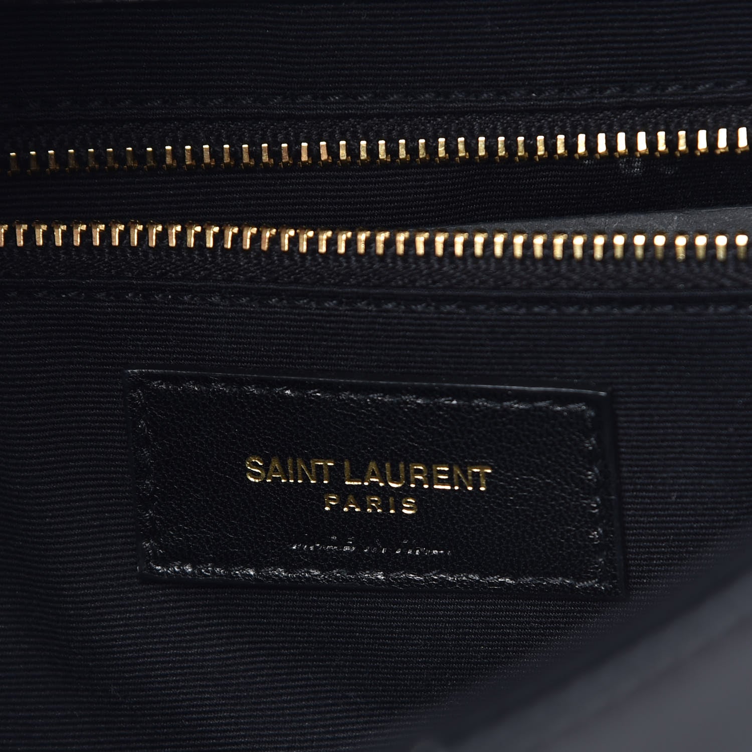 Saint Laurent Lambskin Patchwork Monogram Medium Jamie Black 6 of 9