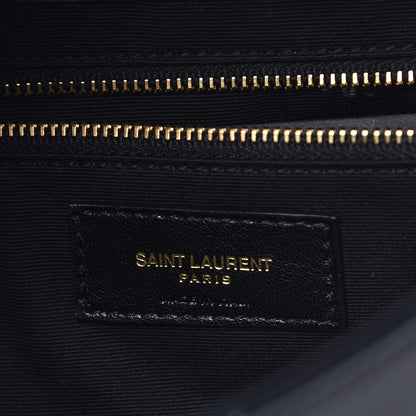 Saint Laurent Lambskin Patchwork Monogram Medium Jamie Black 6 of 9
