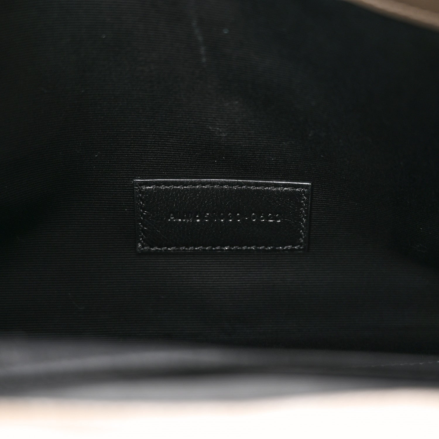 Saint Laurent Grain De Poudre Textured Mixed Matelasse Triquilt Monogram Clutch Piombo 7 of 8