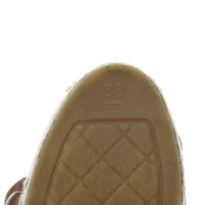 Chanel Suede Camellia CC Espadrilles 38 Pink 8 of 8