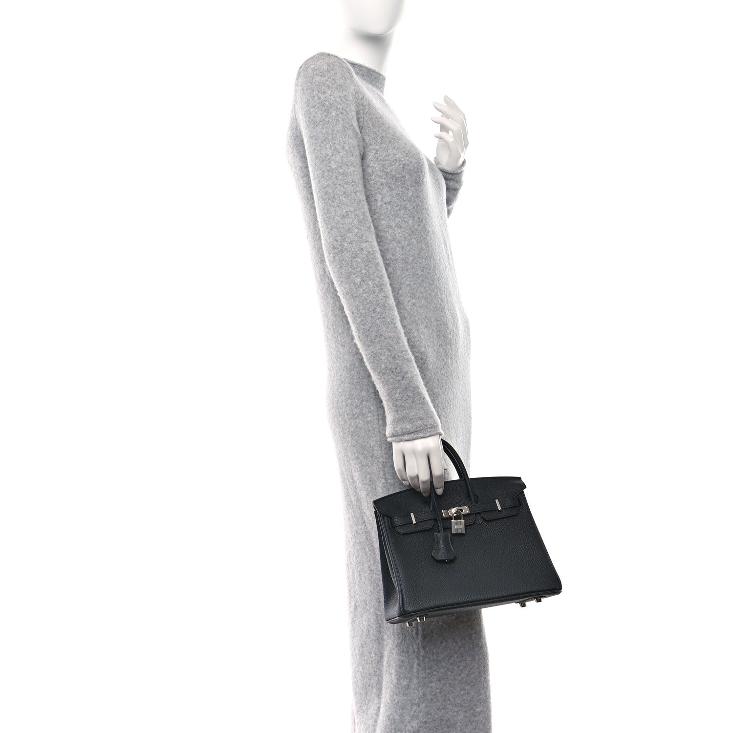 Hermes Togo Birkin 25 Black 2 of 11