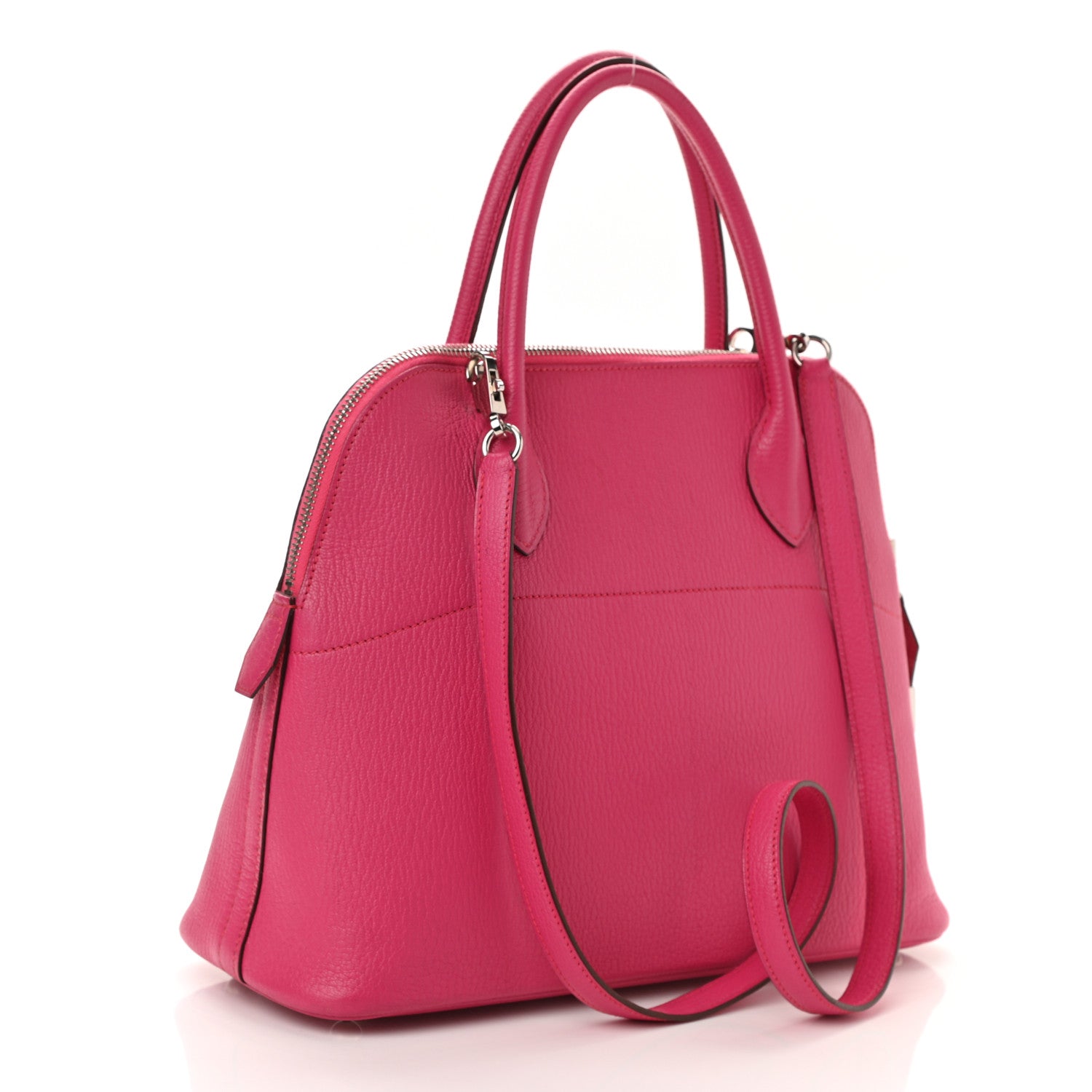 Hermes Chevre Mysore Bolide 31 Rose Shocking 3 of 9