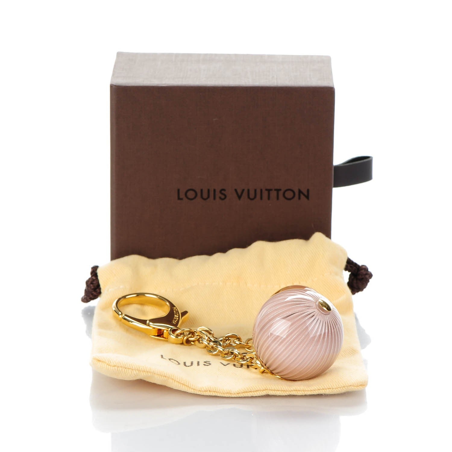 Louis Vuitton Monogram Ball Charm Key Chain Blush 6 of 6