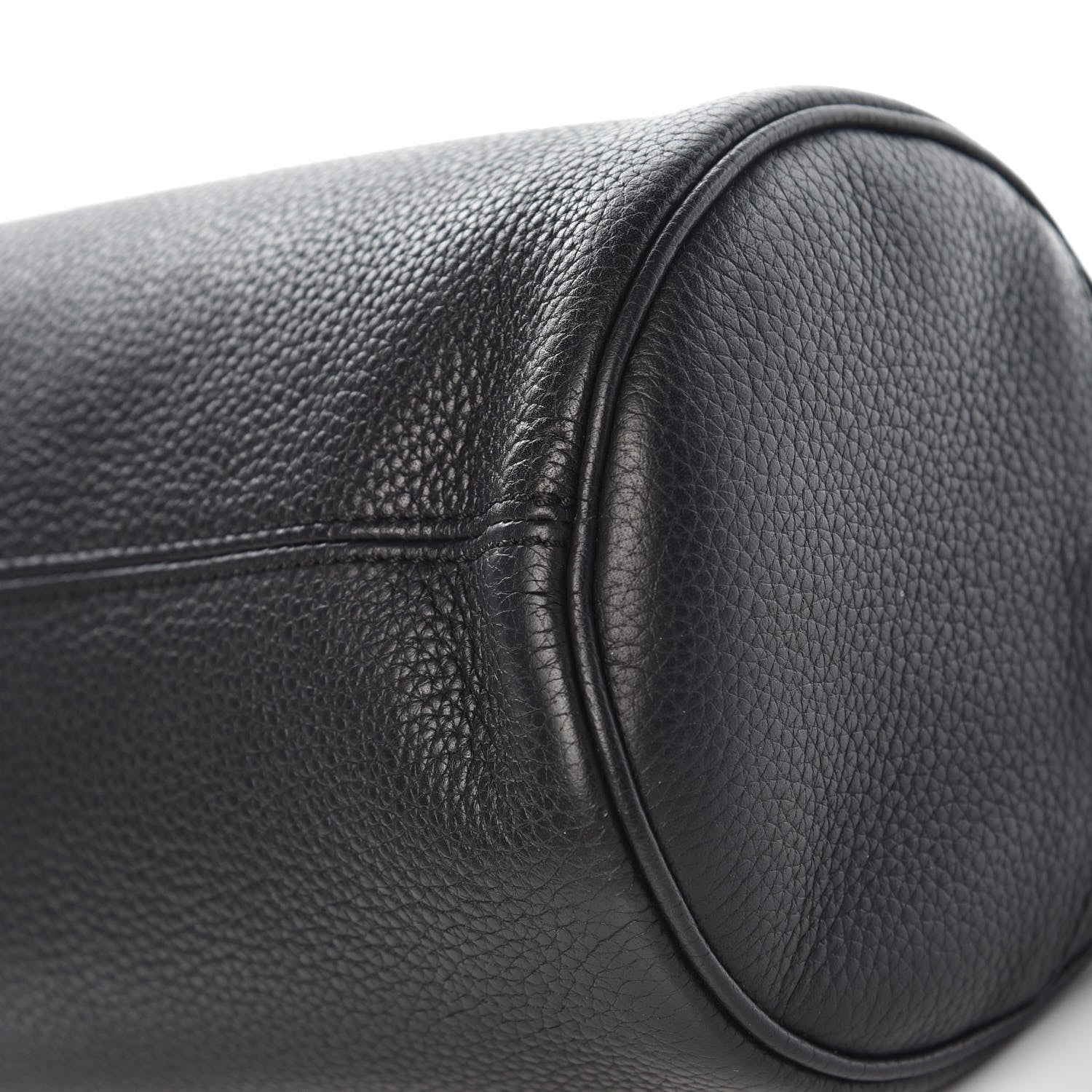 Christian Dior HOMME Grained Calfskin Mens Roller Pouch Black 8 of 8