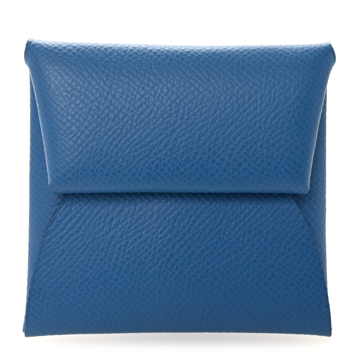 Hermes Epsom Bastia Coin Purse Bleu Izmir 1 of 7