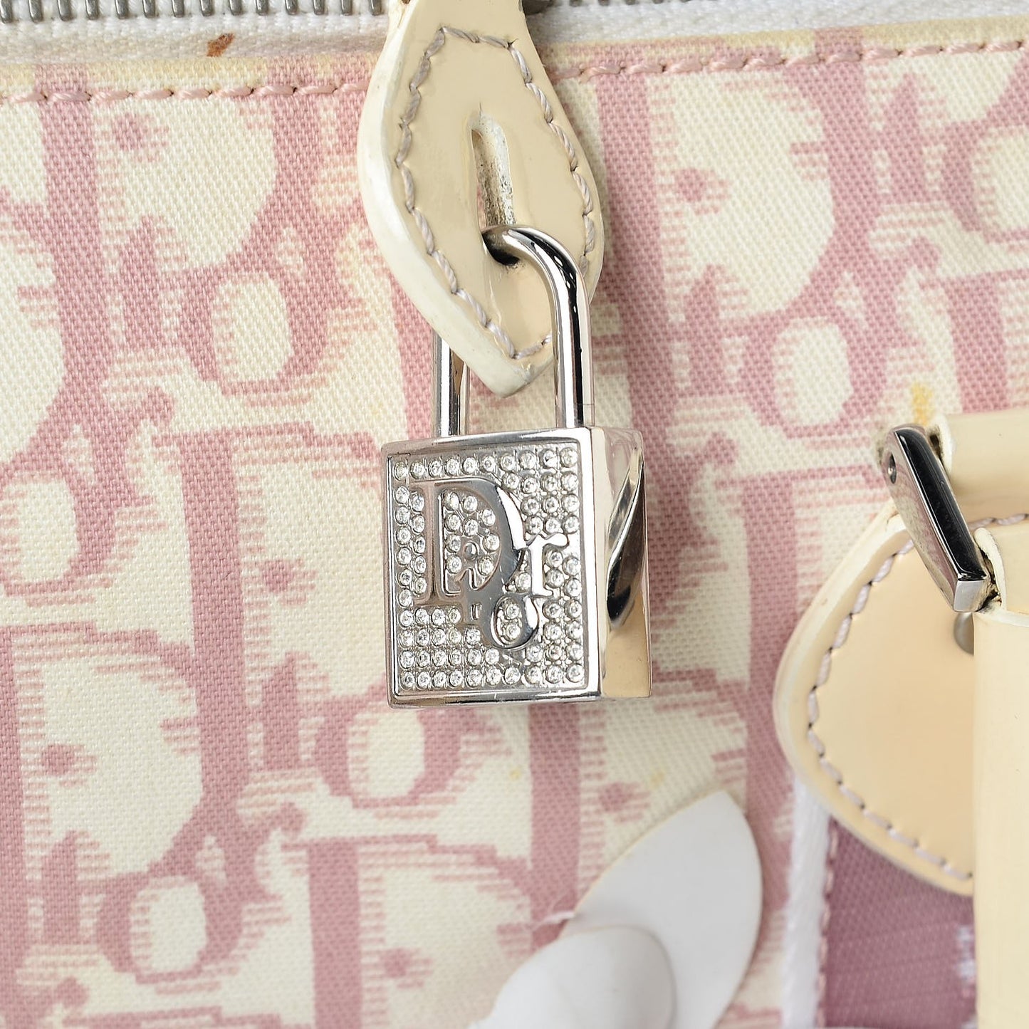 Monogram Girly Boston Pink