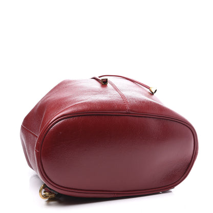 Gucci Piuma Lux Energy Medium Re(Belle) Convertible Bucket Bag Hibiscus Red 3 of 11