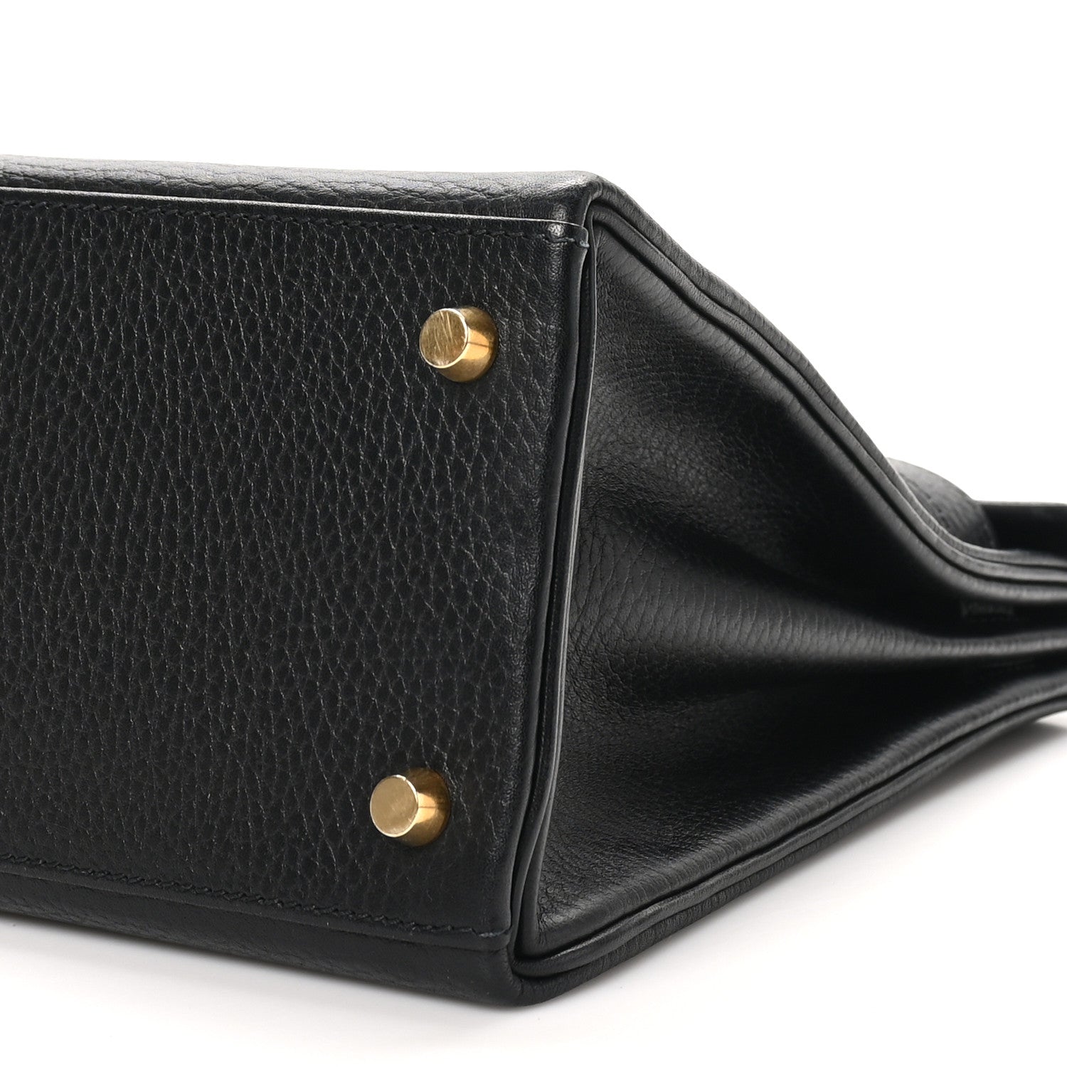 Hermes Taurillon Clemence Kelly Retourne 28 Black 9 of 9