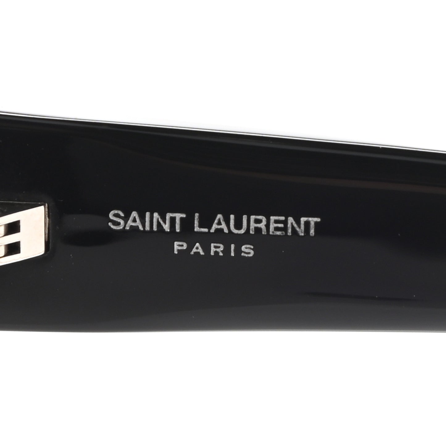 Acetate Square Sunglasses SL M17 Black