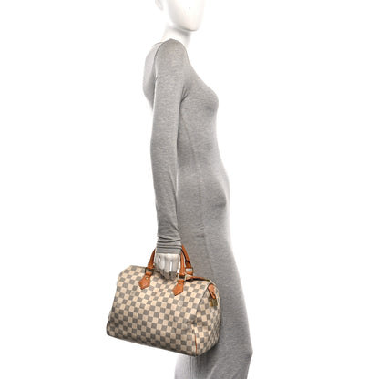 Louis Vuitton Damier Azur Speedy 30 2 of 12