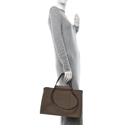 Hermes Toile Cabag 39 Etoupe 2 of 12