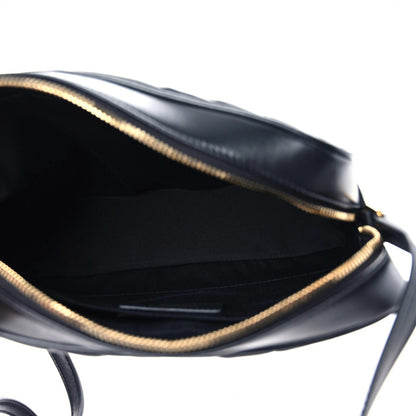 Saint Laurent Calfskin Matelasse Monogram Lou Camera Bag Black 5 of 11