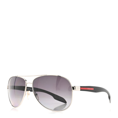 Prada Aviator Sunglasses SPS 53P Black 1 of 7