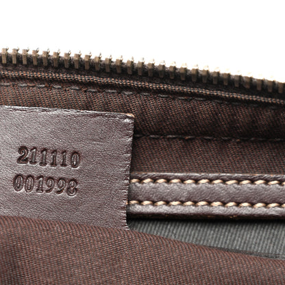 Gucci GG Supreme Monogram Belt Bag Dark Brown 7 of 10