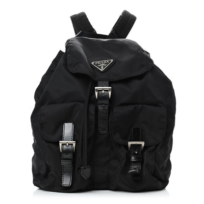 Prada Nylon Vela Small Backpack Black 1 of 4