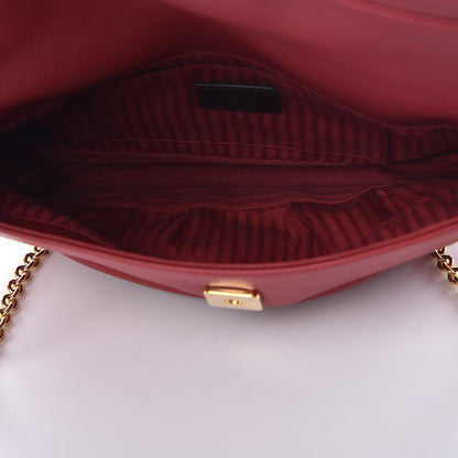Fendi Vitello Dolce Fendista Pouchette Crossbody Mattone Plaster 5 of 8