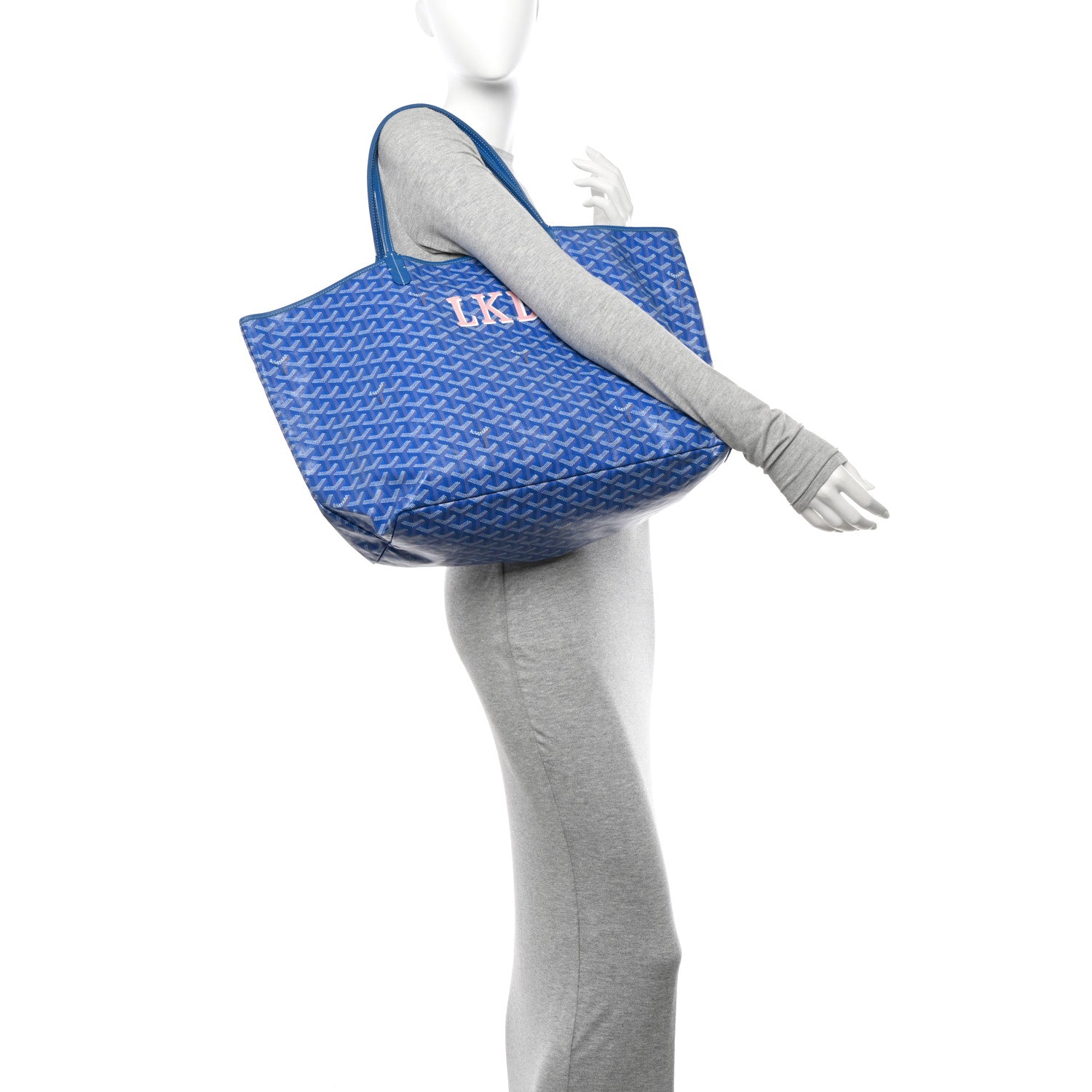 Goyard Goyardine Saint Louis GM Sky Blue 1651397 – FASHIONPHILE