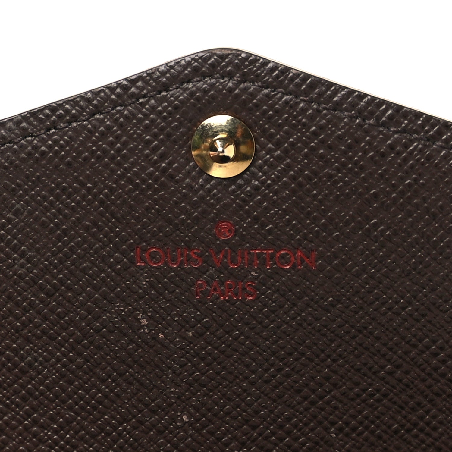 Louis Vuitton Damier Ebene Sarah Wallet NM 6 of 10