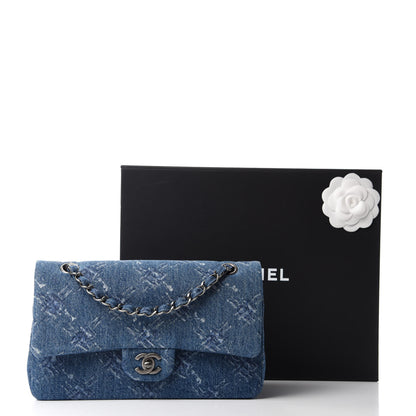 Chanel Denim Medium Double Flap Blue 11 of 11
