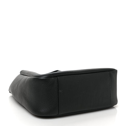 Saint Laurent Smooth Calfskin Large Le 5 A 7 Soft Hobo Black 4 of 9