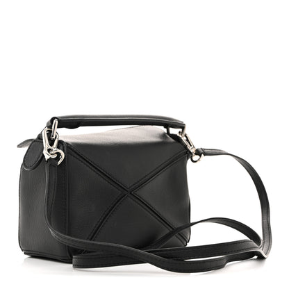 Loewe Calfskin Mini Puzzle Bag Black 4 of 21
