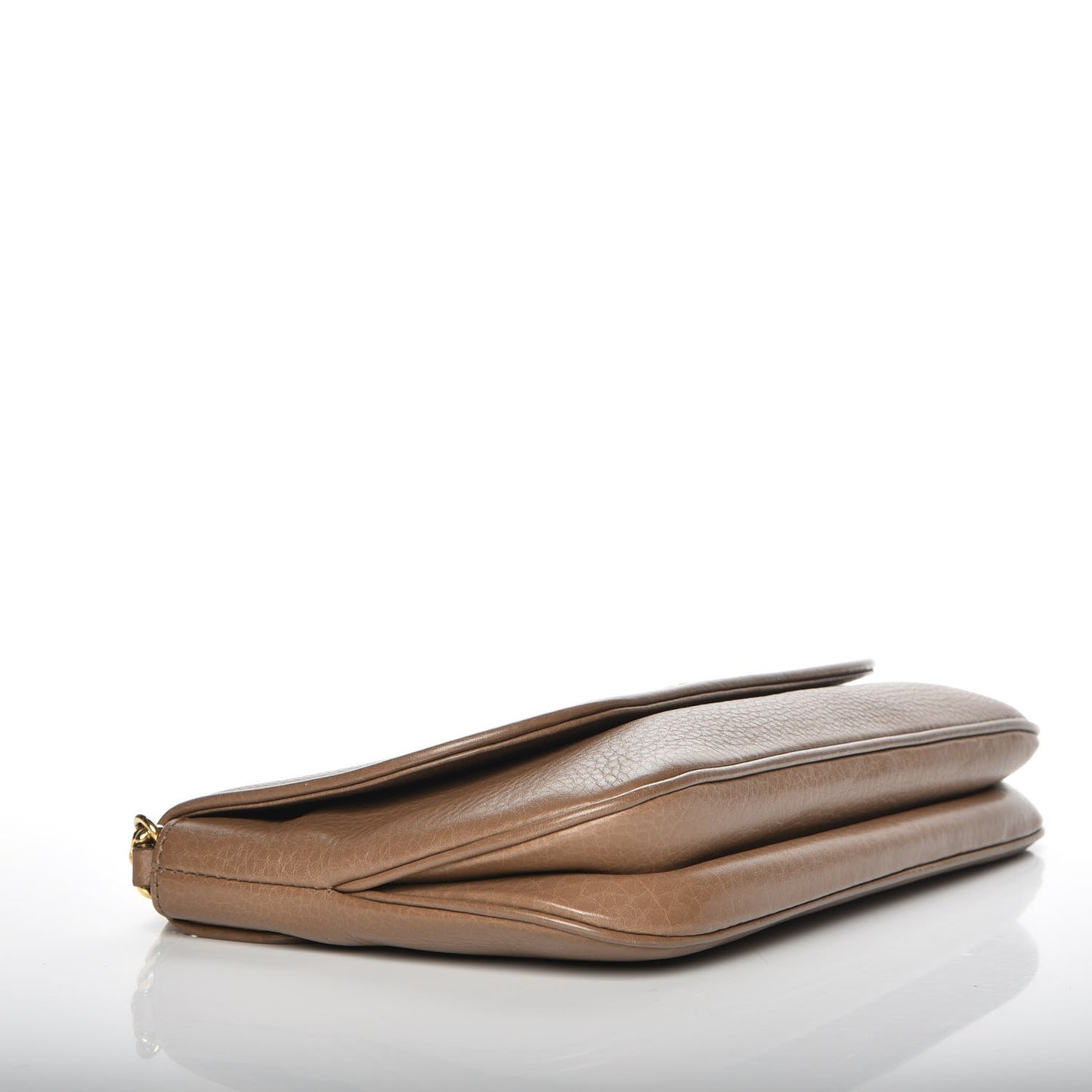 Cellarius Calfskin Medium 1973 Chain Shoulder Bag Marron Glace