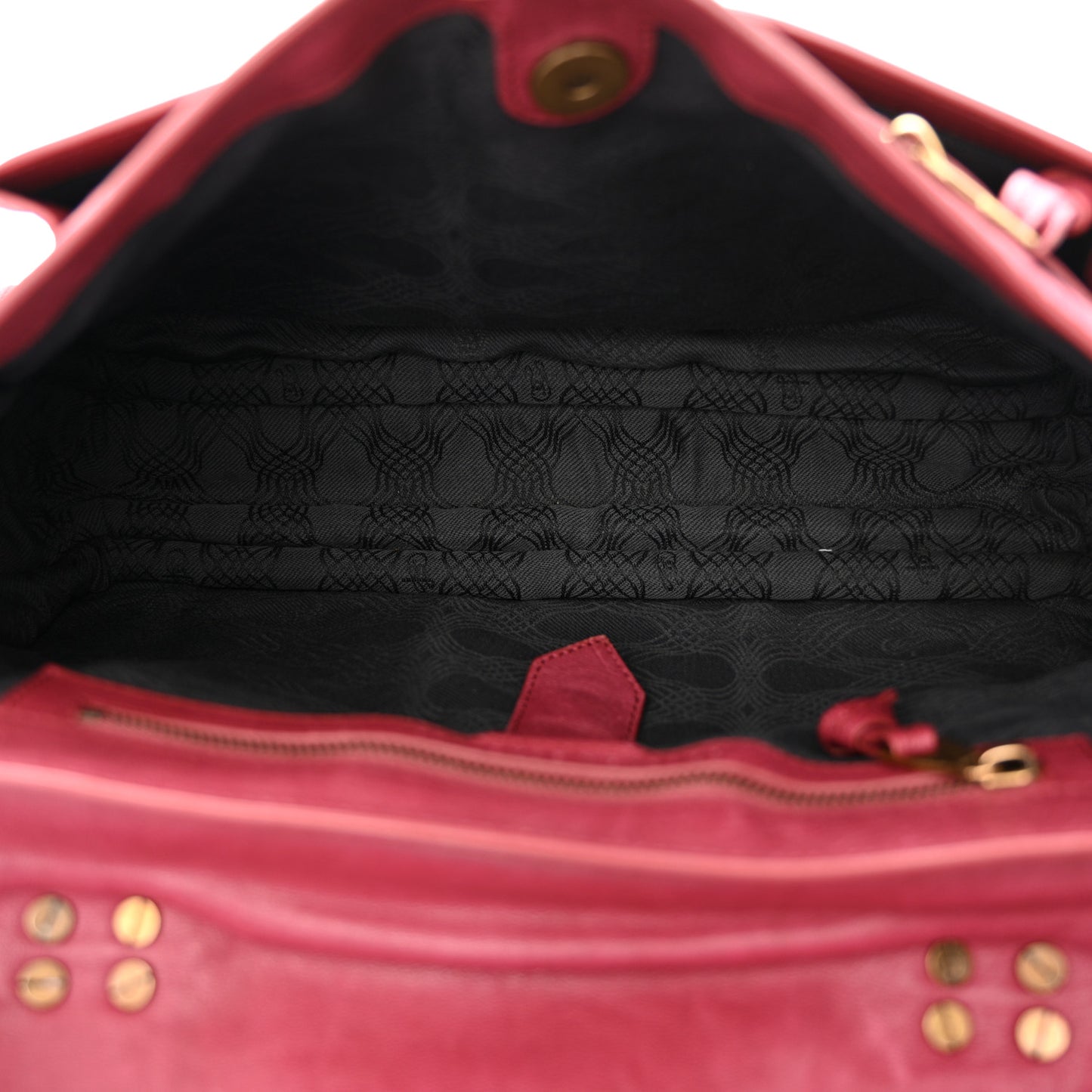 Lambskin Medium PS1 Satchel Raspberry