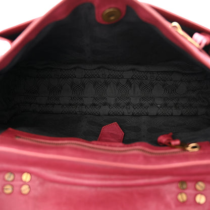 Proenza Schouler Lambskin Medium PS1 Satchel Raspberry 5 of 9
