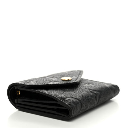 Louis Vuitton Empreinte Zoe Wallet Black 4 of 7