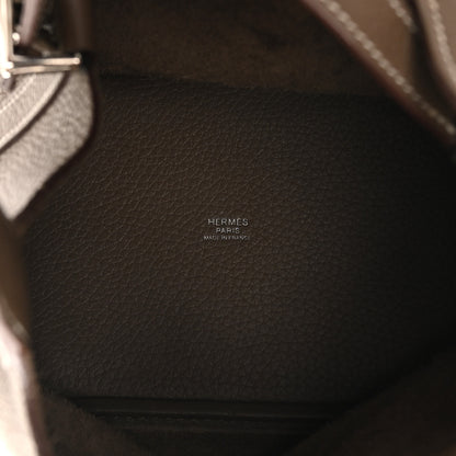 Hermes Taurillon Clemence Picotin Lock 18 PM Etoupe 5 of 14