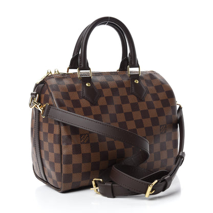 Louis Vuitton Damier Ebene Speedy Bandouliere 25 3 of 12
