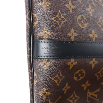 Louis Vuitton Monogram Macassar Keepall Bandouliere 55 5 of 8