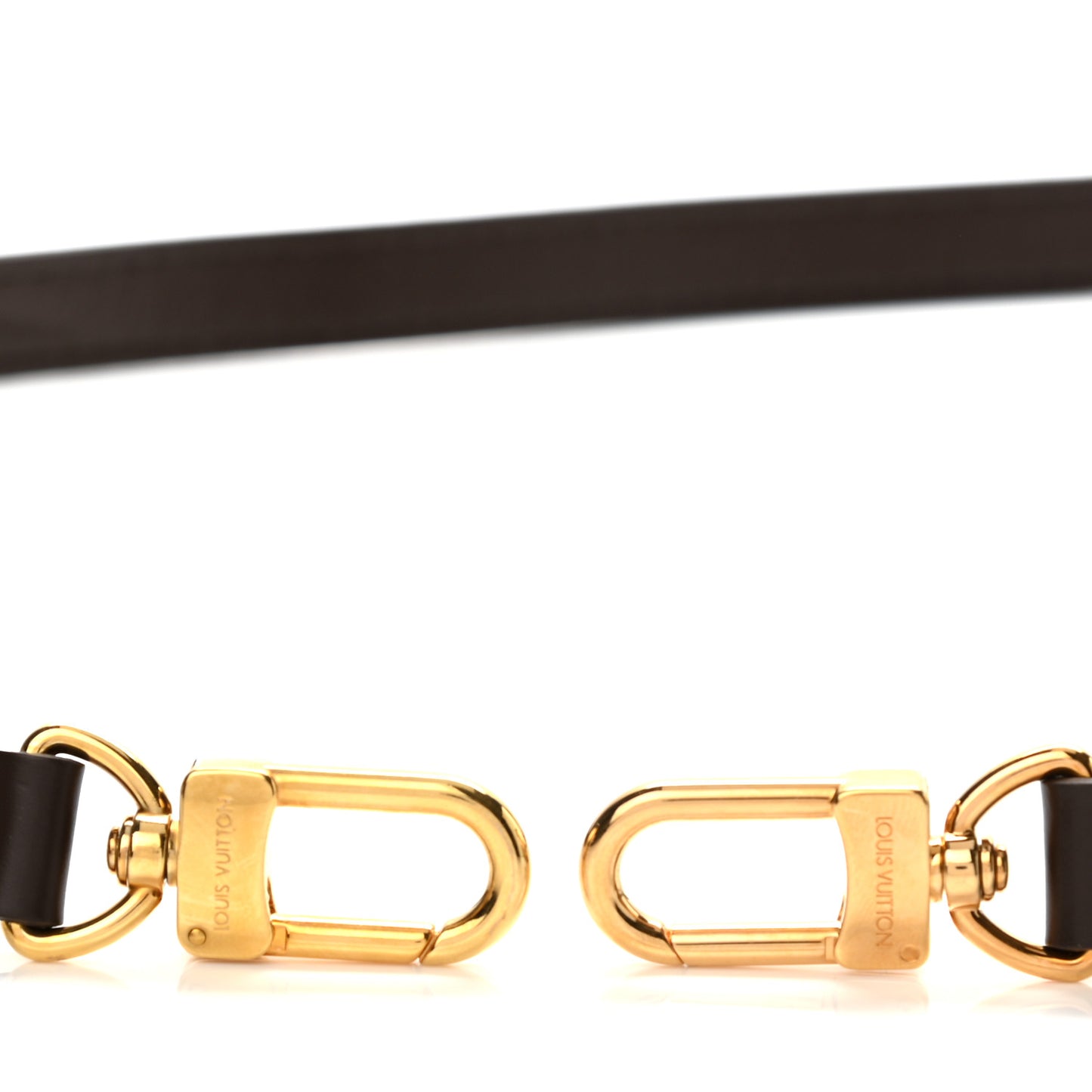 Calfskin 12mm Adjustable Shoulder Strap Brown