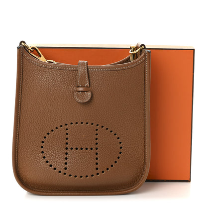 Hermes Taurillon Maurice Amazone Evelyne TPM Gold Cuivre 10 of 10
