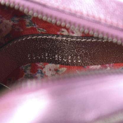 Gucci Laminated Nappa Trapuntata Mini Zumi Dome Shoulder Bag Rosa Lago Rame 7 of 11