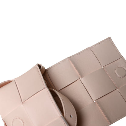 Bottega Veneta Lambskin Maxi Intreccio Candy Cassette Crossbody Bag Melon Washed 9 of 11