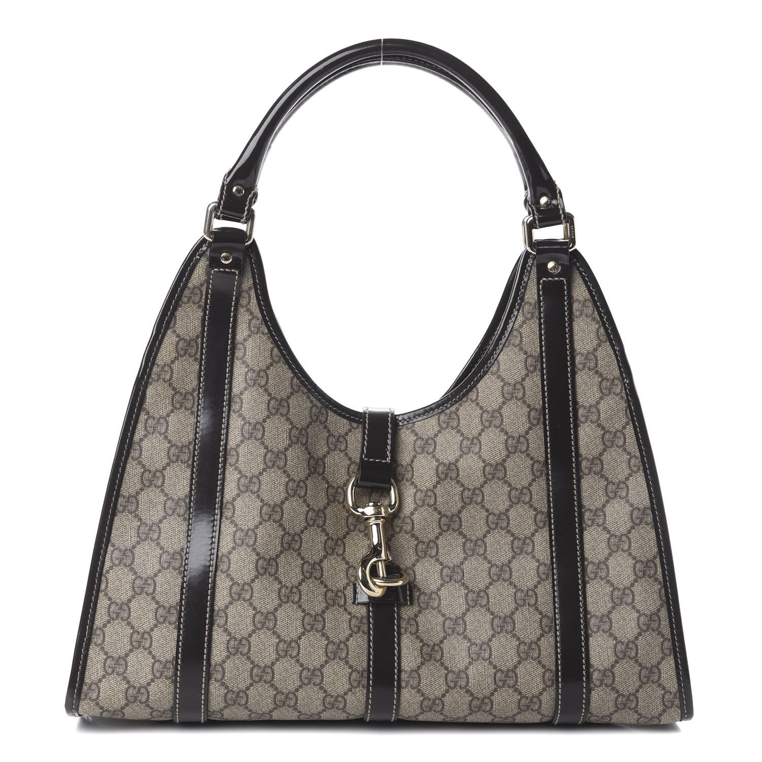 Gucci GG Plus Monogram Medium Joy Shoulder Bag Dark Brown 1 of 8