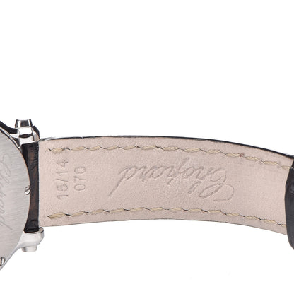 Chopard Stainless Steel Alligator 5 Diamond Pink Mother of Pearl 30mm Happy Sport Quartz Watch 8 of 8