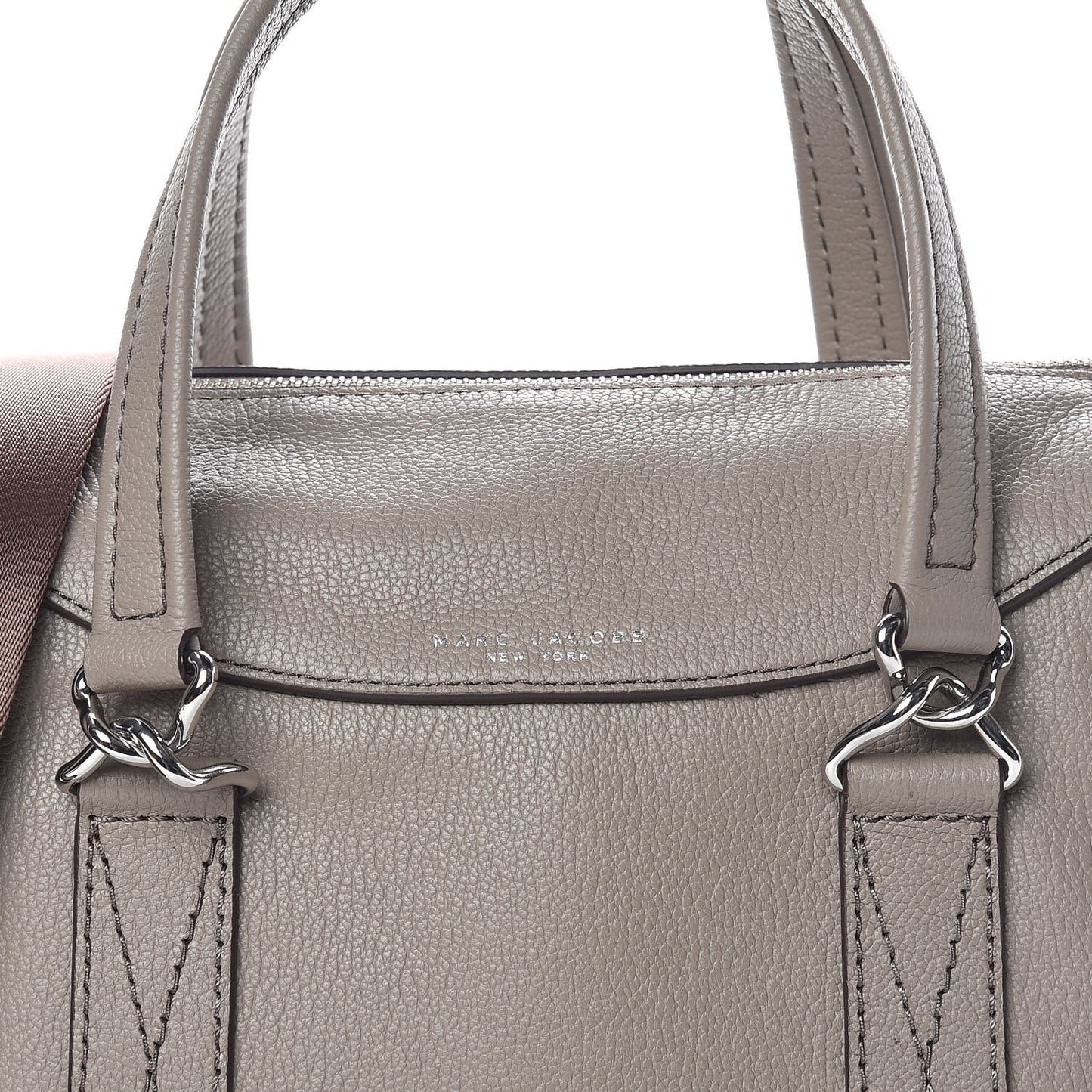 Calfskin Wellington Satchel Mink