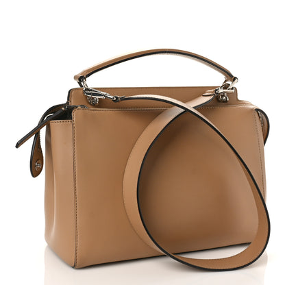 Fendi Calfskin Flowerland Studded Dotcom Satchel Cuoio Multicolor 4 of 10
