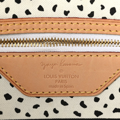 Louis Vuitton Monogram Kusama Waves Neverfull MM White 6 of 9