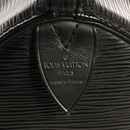 Louis Vuitton Epi Speedy 25 Black 6 of 7