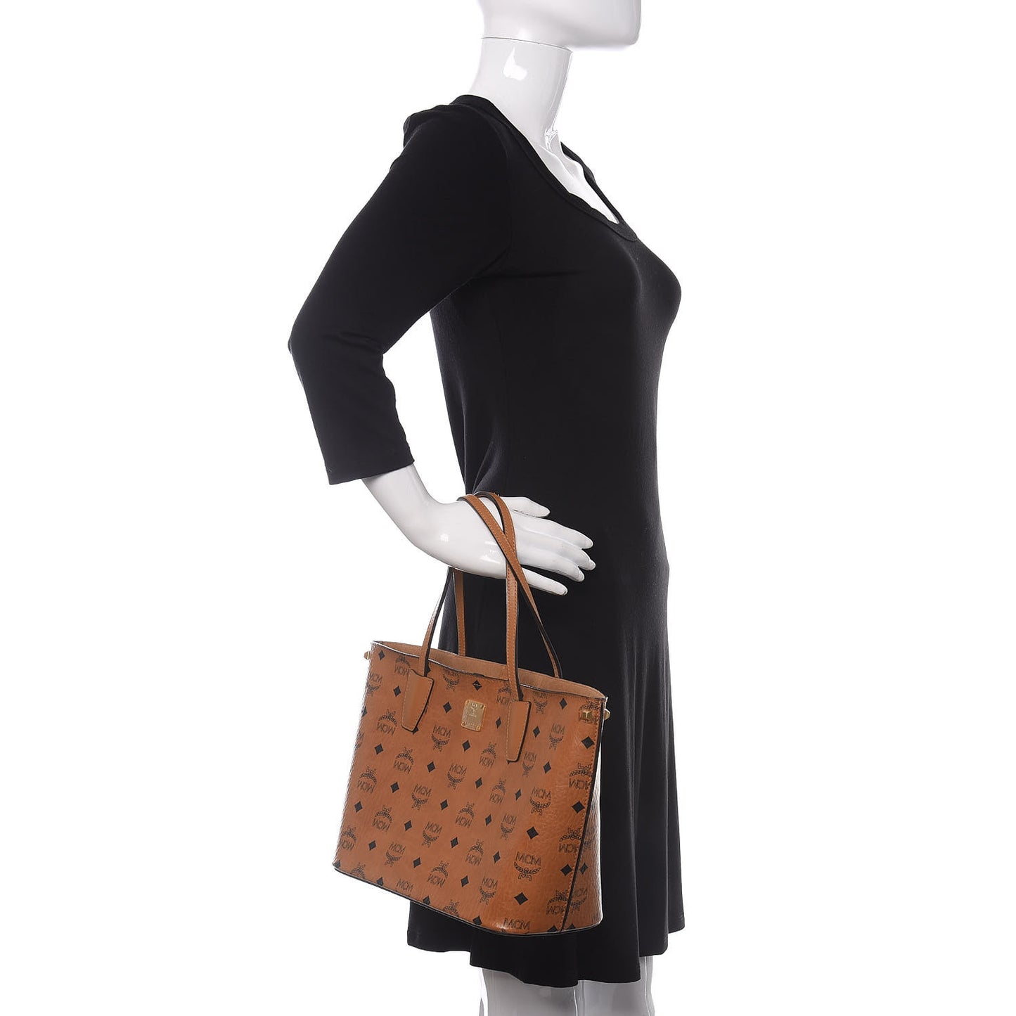 Visetos Small Project Tote Cognac