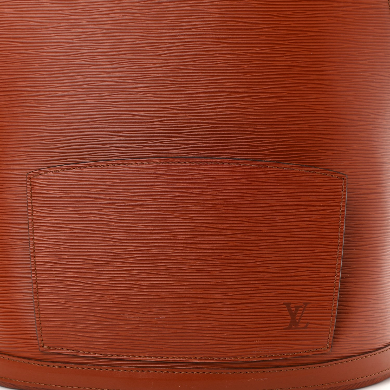Louis Vuitton Epi Gobelins Backpack Kenyan Fawn 6 of 9