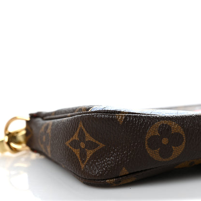 Louis Vuitton Monogram 2021 Christmas Animation London Mini Pochette Accessories Red 6 of 8