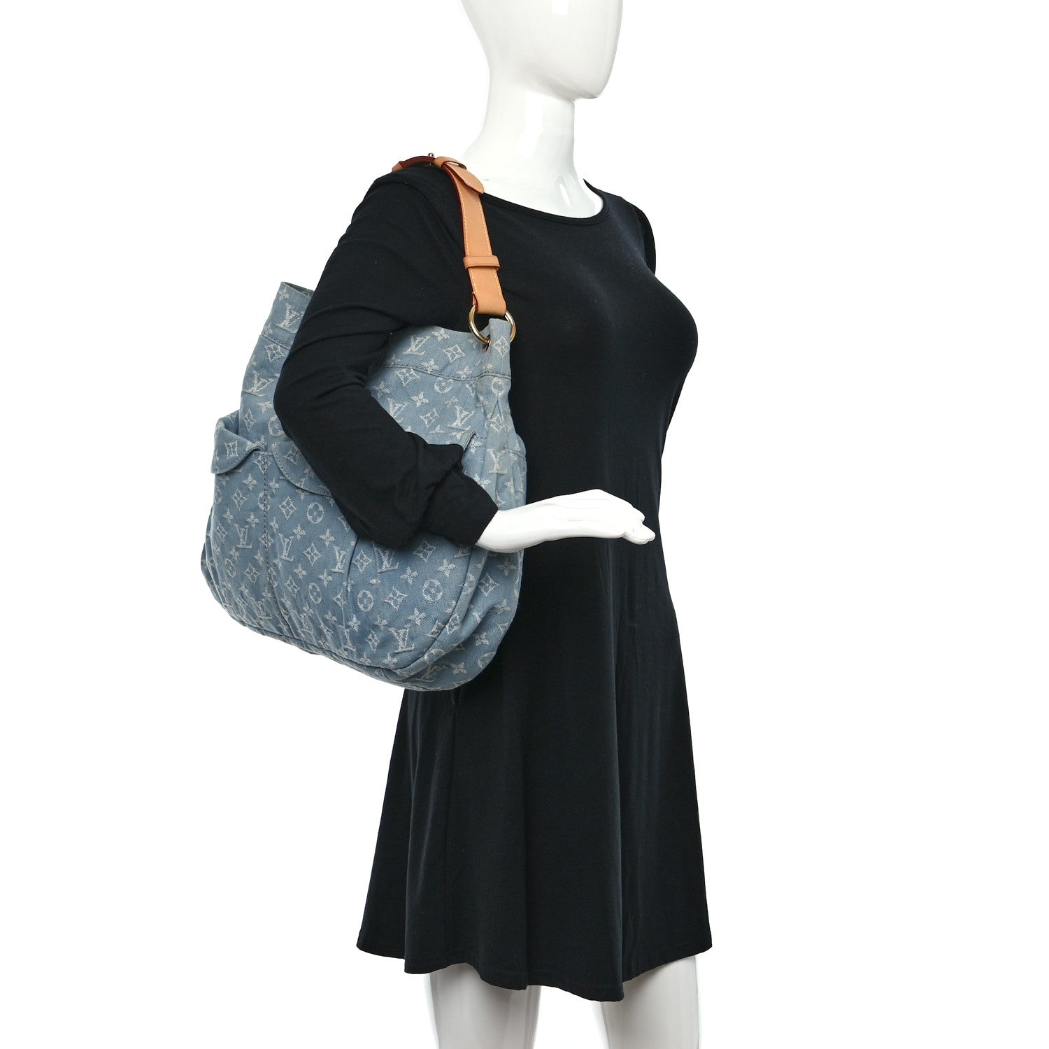 Louis Vuitton Denim Daily GM Blue Clair 2 of 11