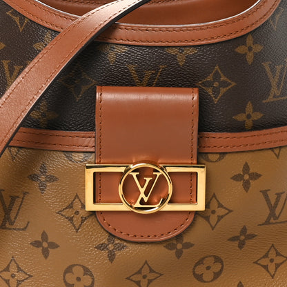 Louis Vuitton Reverse Monogram Dauphine Hobo PM 7 of 9